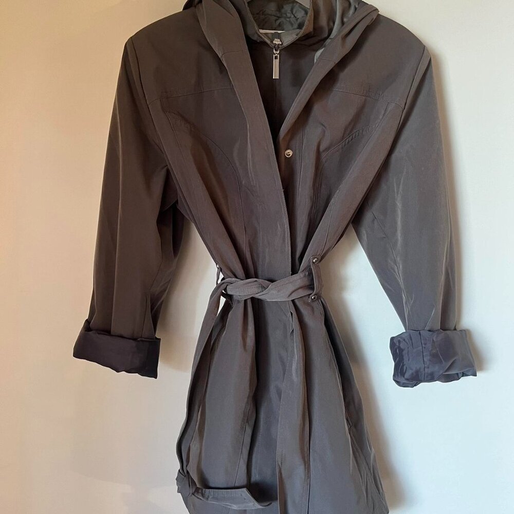 Grey Windbreaker